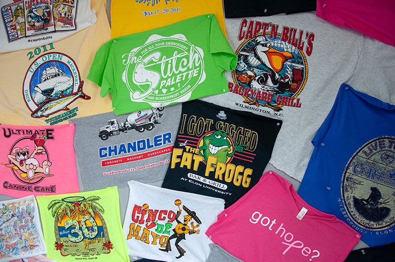 The Stitch Palette, Inc. Embroidery, Screen Printing Burlington, NC